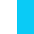 White / Light Blue